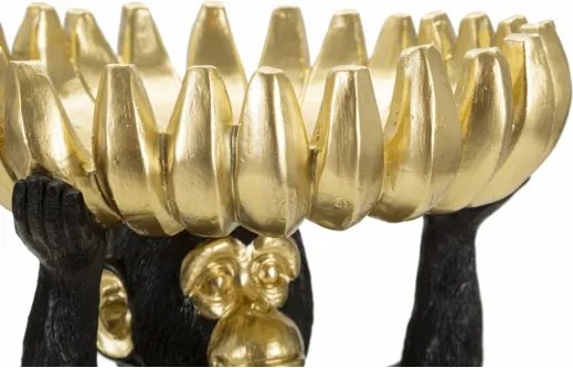 Scimmia Svuota Tasche Banane Cm Ø 23X31,5