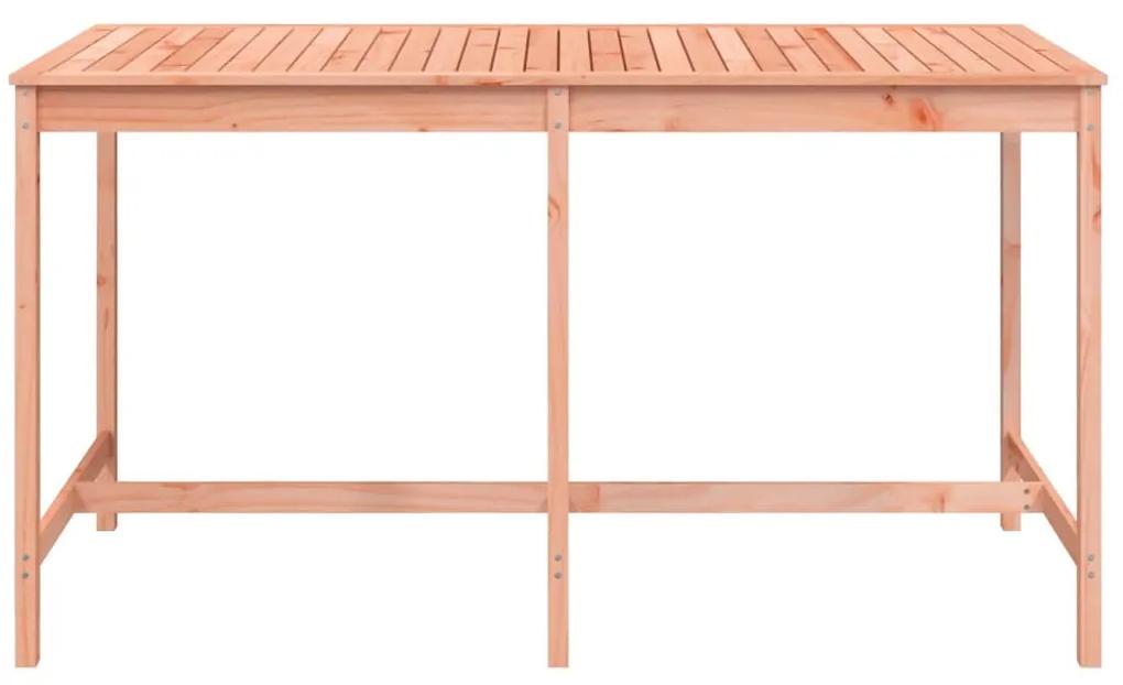 Tavolo da giardino 203,5x90x110 cm in legno massello di douglas