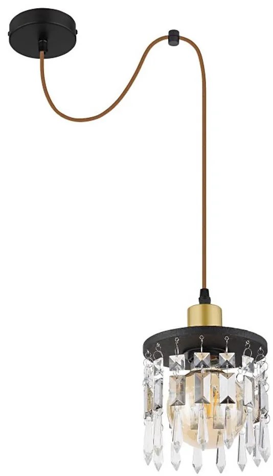 Globo 15533H - Lampadario a sospensione con filo COMMA 1xE27/40W/230V