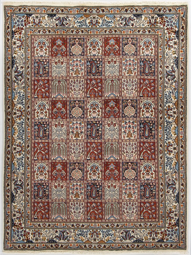 Moud Tappeto 200 x 150 (Iran) Annodato A Mano