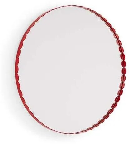 HAY - Arcs Mirror Round Red HAY