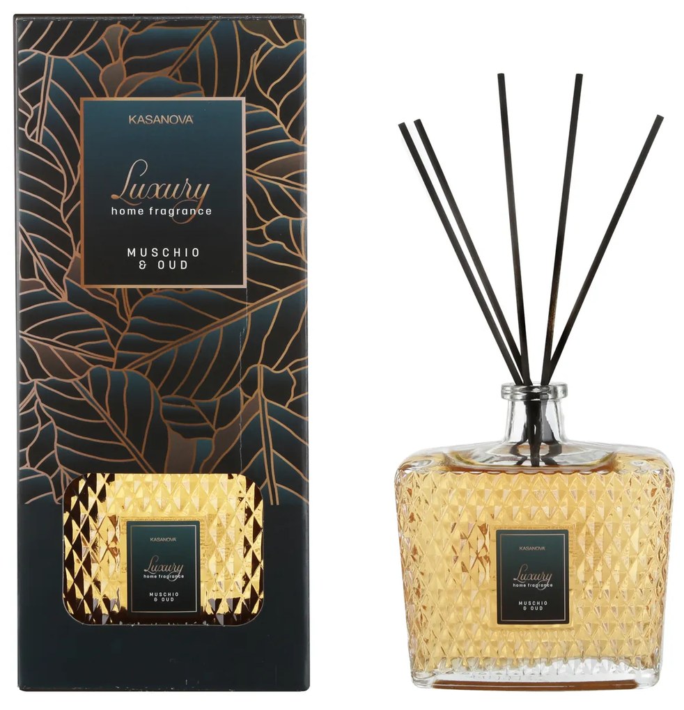 Diffusore ambiente 700 ml Muschio e oud Luxury