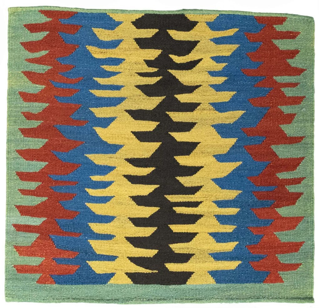 Kilim Tappeto persiano 100 x 100 (Iran) Tessuto A Mano