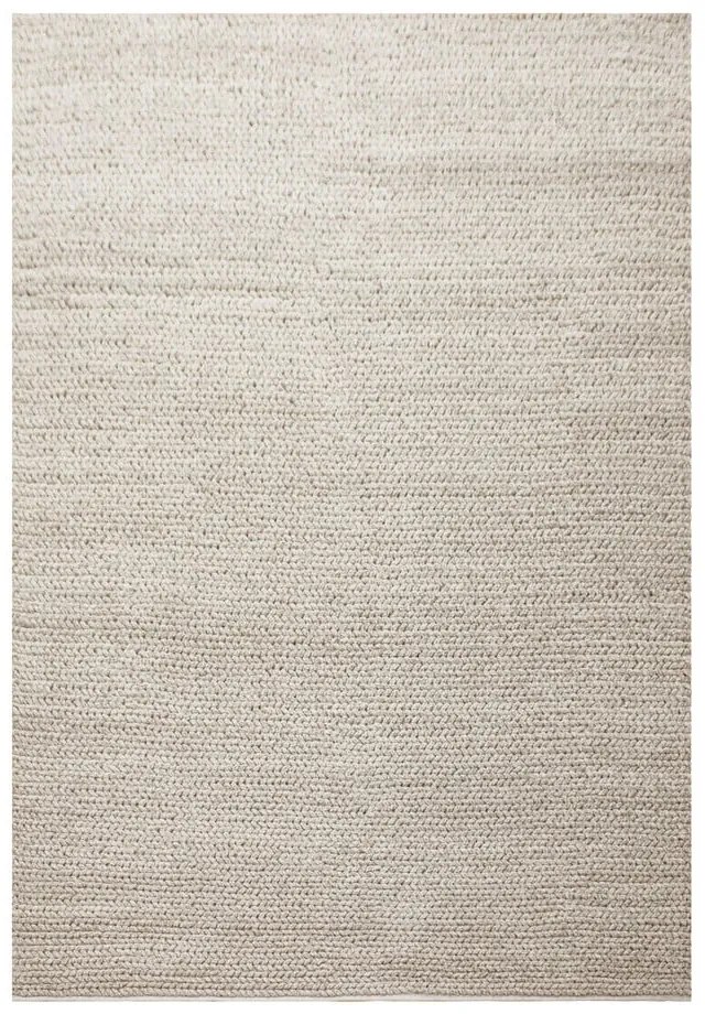 Tappeto in lana crema 160x230 cm Mandi - House Nordic