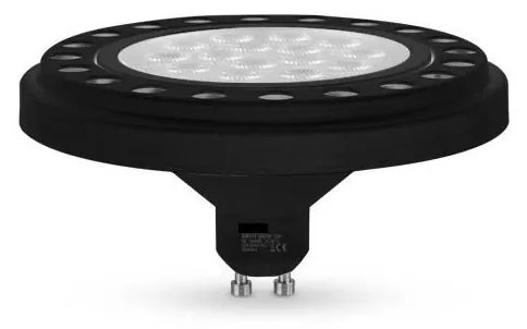 Lampadina LED ECOLINE AR111 GU10/15W/230V 3000K 30° nero - Brilagi