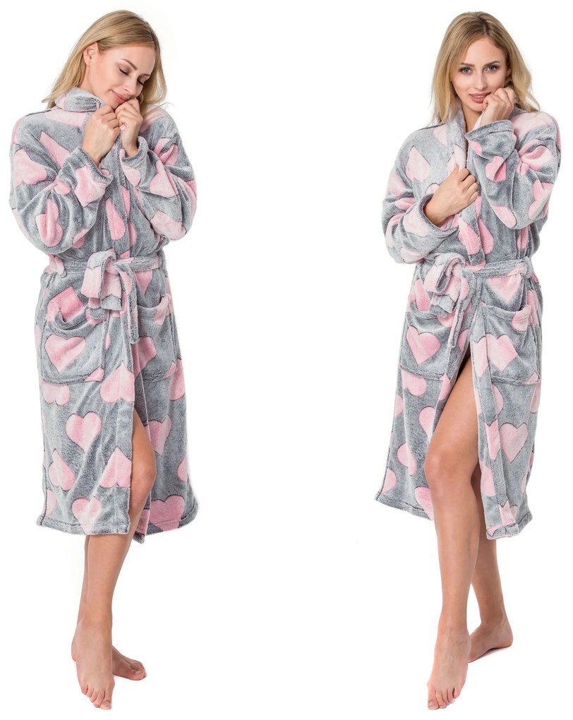 Accappatoio da donna Hearts