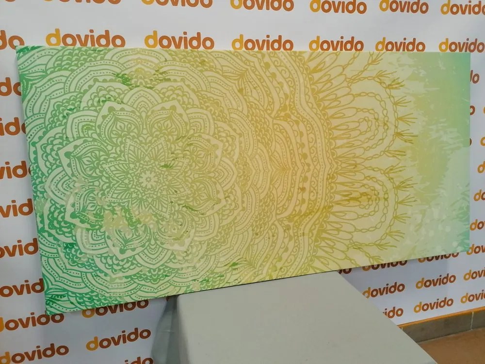 Stampa su tela – Mandala decorativa