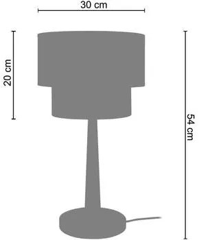 Tosel  Lampade d’ufficio lampada da comodino tondo legno scuro e crema  Tosel