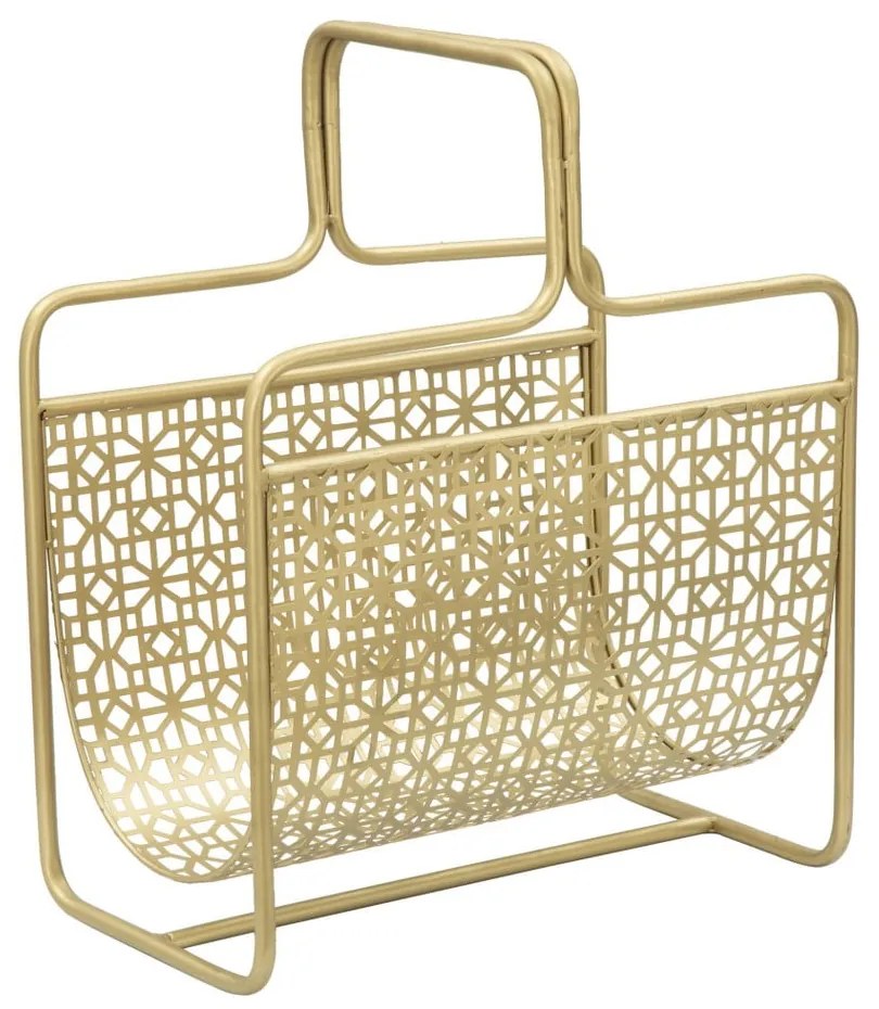 Portariviste in metallo color oro Trivola Glam - Mauro Ferretti