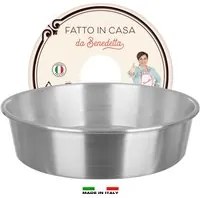 Tortiera alta 28 cm Fatto in casa da Benedetta alluminio