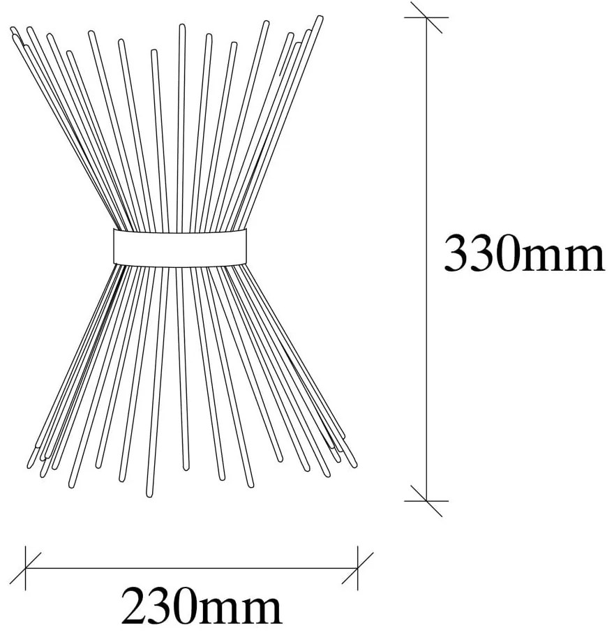 Lampada da parete nera Kirpi – Opviq lights