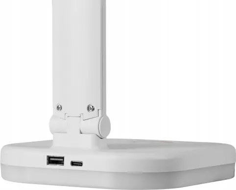 Lampada da tavolo LED RGBW dimmerabile con ricarica wireless LED/7W/5V USB bianca