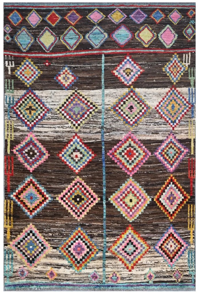 Berber Tappeto orientale 120 x 190 (Pakistan) Annodato A Mano