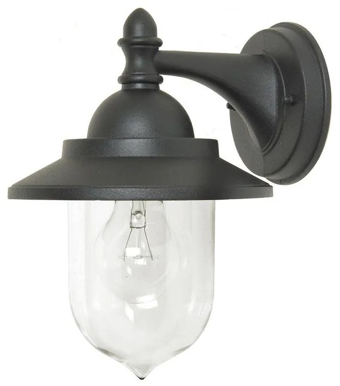 Applique classico chic da esterno GZH-SDN2 nero IP44 1X E27 ELSTEAD