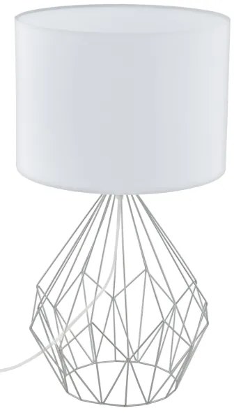 Eglo 95187 - Lampada da tavolo PEDREGAL 1xE27/60W/230V