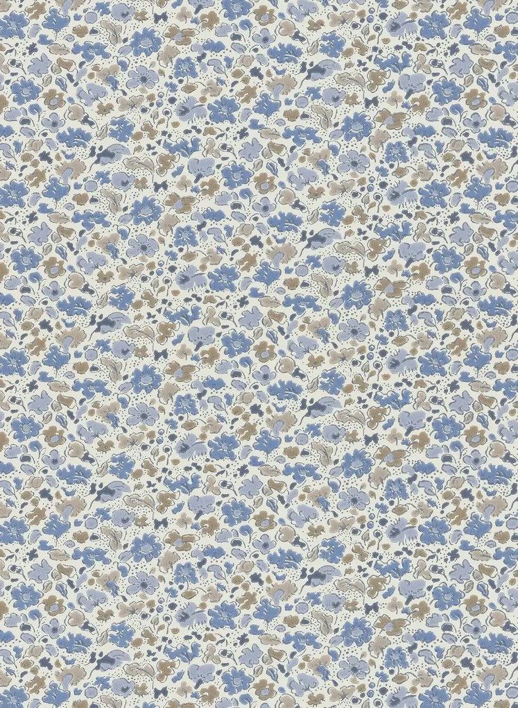 Långelid / von Brömssen Carta da parati Floral Dance - Denim