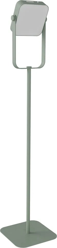 Piantana Solare in alluminio 120cm Ricaricabile USB-C - Verde Pastello Colore Bianco Naturale 4.000K