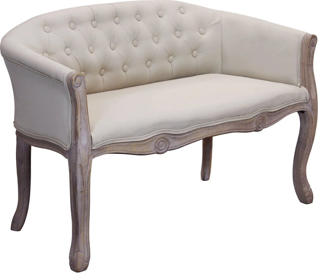 KRUSTU - divano vintage in tessuto