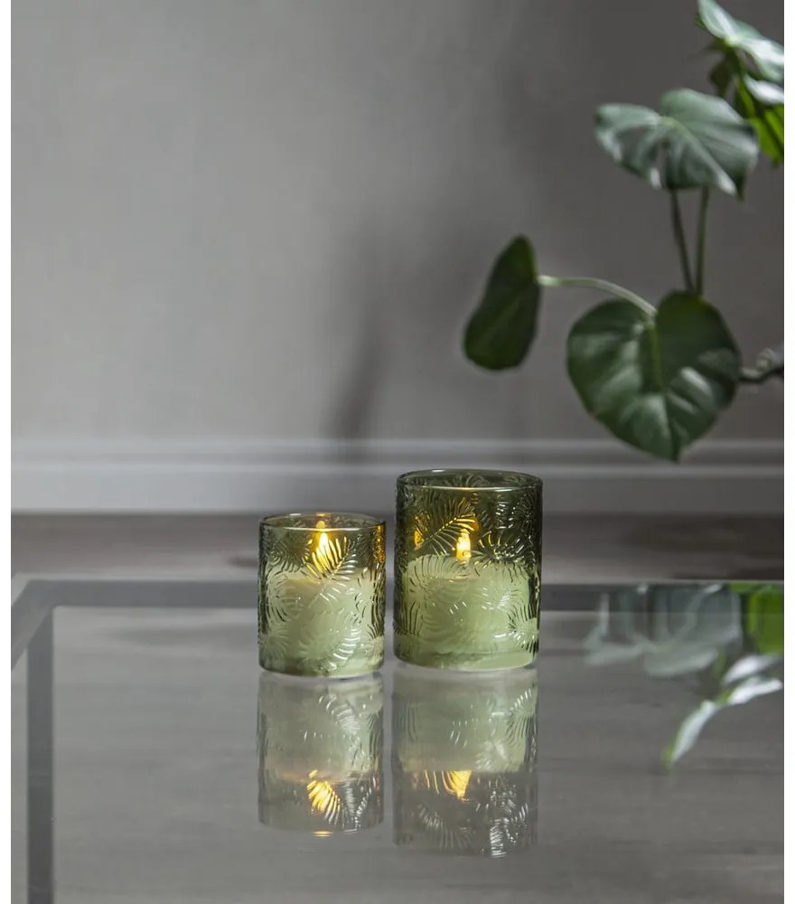 Candela a LED (altezza 12,5 cm) Flamme Leaf - Star Trading