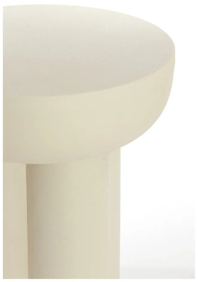 Tavolino rotondo in metallo ø 46 cm Mikola - Light & Living