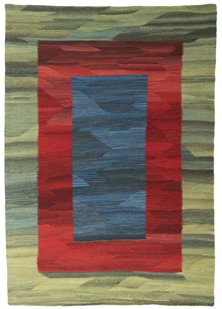 Kilim Tappeto 220x160 (Iran) Tessuto A Mano