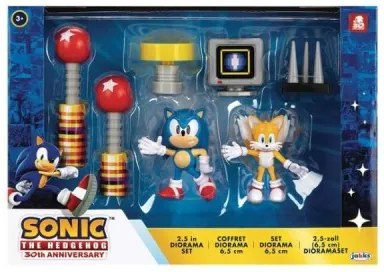 SONIC 2.5" FIGURE DIORAMA SET