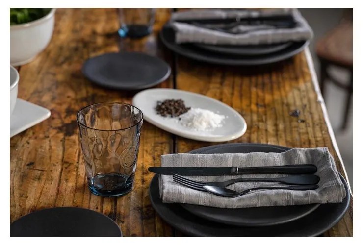 Vassoio in gres grigio Ardosia, ⌀ 28 cm Roda - Costa Nova