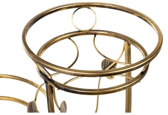 Portafiori 70x50 cm oro