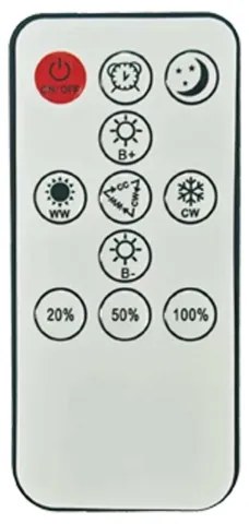 Brilagi - Lampada LED dimmerabile ULTRA SLIM 18W 230V Ø30 cm bianco + DO