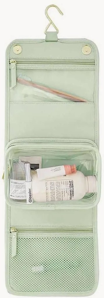 Beauty case da appendere Sage Green