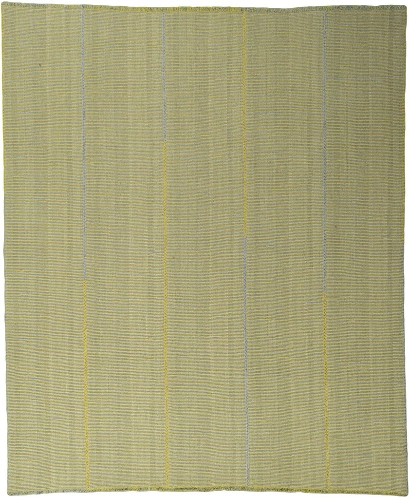 Kilim Tappeto 300 x 260 Giallo (Iran) Tessuto A Mano