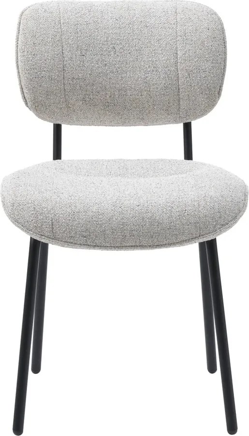 Sedia da pranzo grigio chiaro Buffalo - Unique Furniture