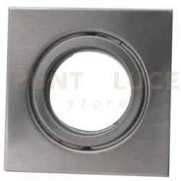 Struttura incasso reflex orientabile nikel 8,2x8,2cm in metallo
