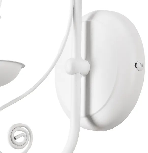 Applique DONATO 1xE14/40W/230V bianco