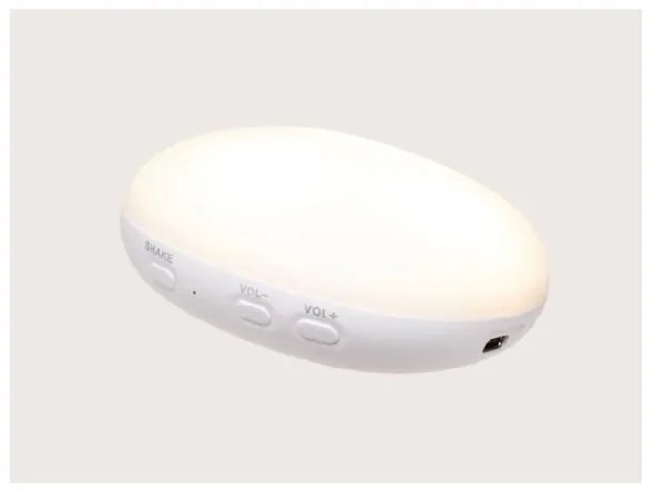 Moonie - Compagno di coccole con melodia e luce 2.0 coniglietto organic rosa