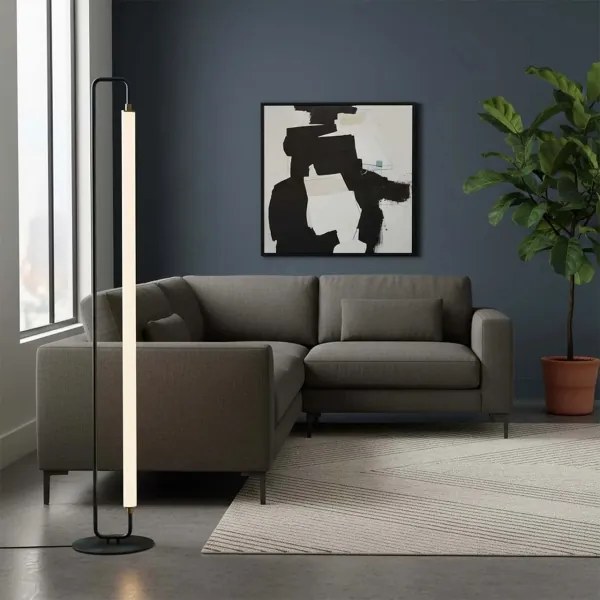 Lampada da terra a LED FELICJA LED/24W/230V 4000K nera