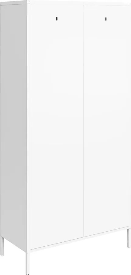 Armadio in metallo bianco 90x185 cm Mission District - Støraa