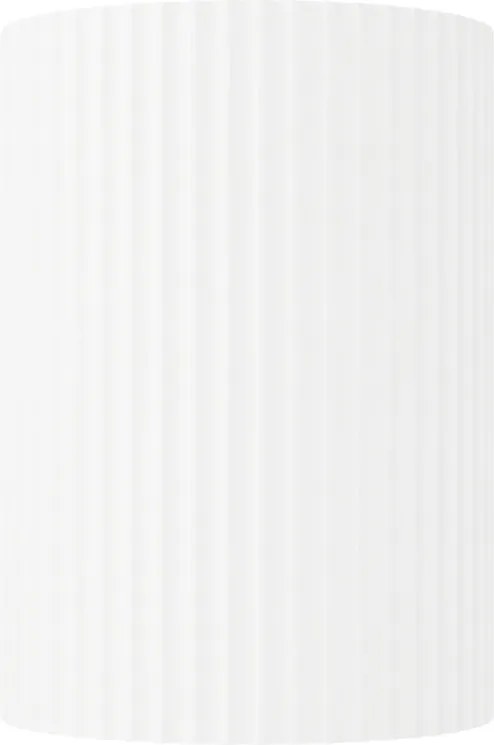 Plafoniera Cilindrica Ø70x90mm GU10 in Gesso Rigato Pitturabile