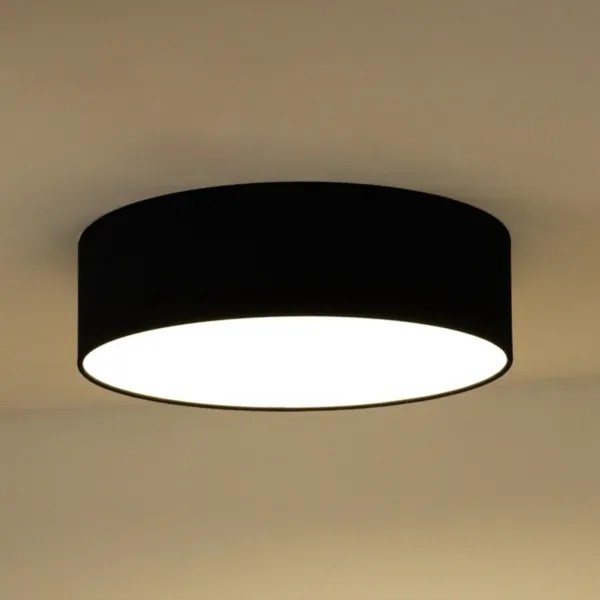 Duolla - Lampada LED da soffitto CORTINA LED/26W/230V Ø45 cm 4000K nero