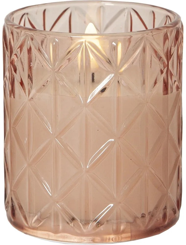 Candela a LED con alimentazione a batteria (altezza totale 10 cm) Flamme Romb – Star Trading