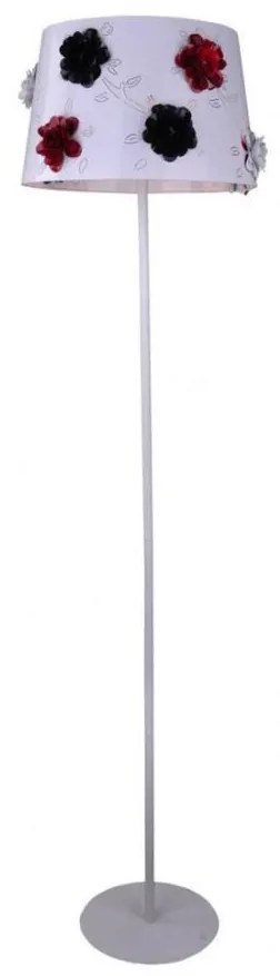 Lampada con piedistallo ROSA 3xE14/40W/230V bianco