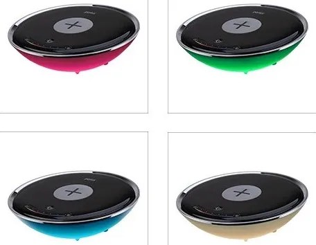 Lampada LED RGB con caricatore wireless LED/10W/230V