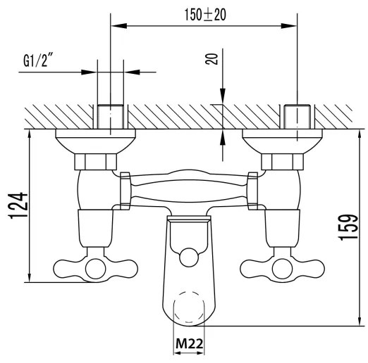Aqualine - Set da bagno VICTORIA cromo lucido