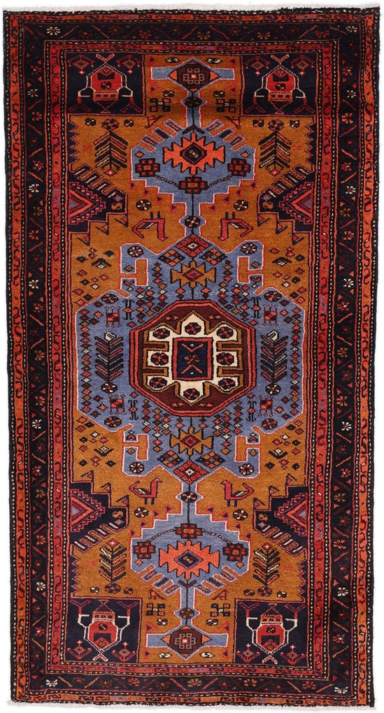 Hamedan Tappeto persiano 110 x 210 (Iran) Annodato A Mano
