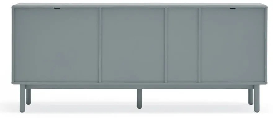 Cassettiera bassa blu-grigio 180x76 cm Corvo - Teulat