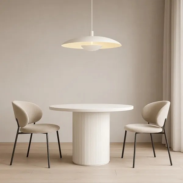 Argon 8867 - Lampadario a sospensione con cavo BOLTON LED/12,5W/230V 3000K bianco