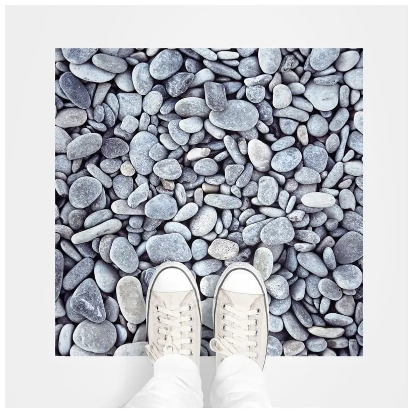 Adesivo per pavimenti Slab Stickers Pebble, 40 x 40 cm - Ambiance