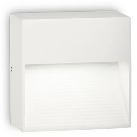 Applique Moderna Down Alluminio Bianco 1 Luce G9 3W 3000K Luce Calda