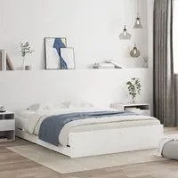 Giroletto con Cassetti Bianco 140x200 cm in Legno Multistratocod mxl 133441