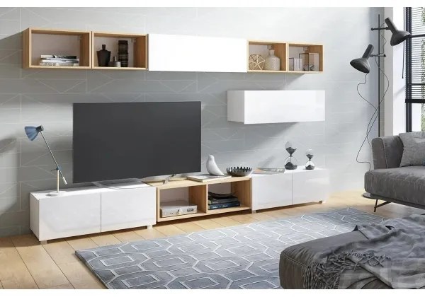 Mensola PAVO 32,5x50 cm quercia oro